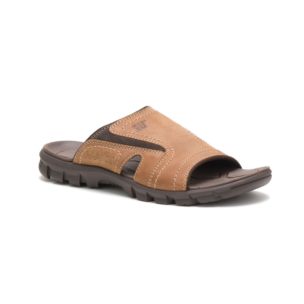 Caterpillar Indigo Pak - Mens Sandals - Brown - NZ (632LMOEQS)